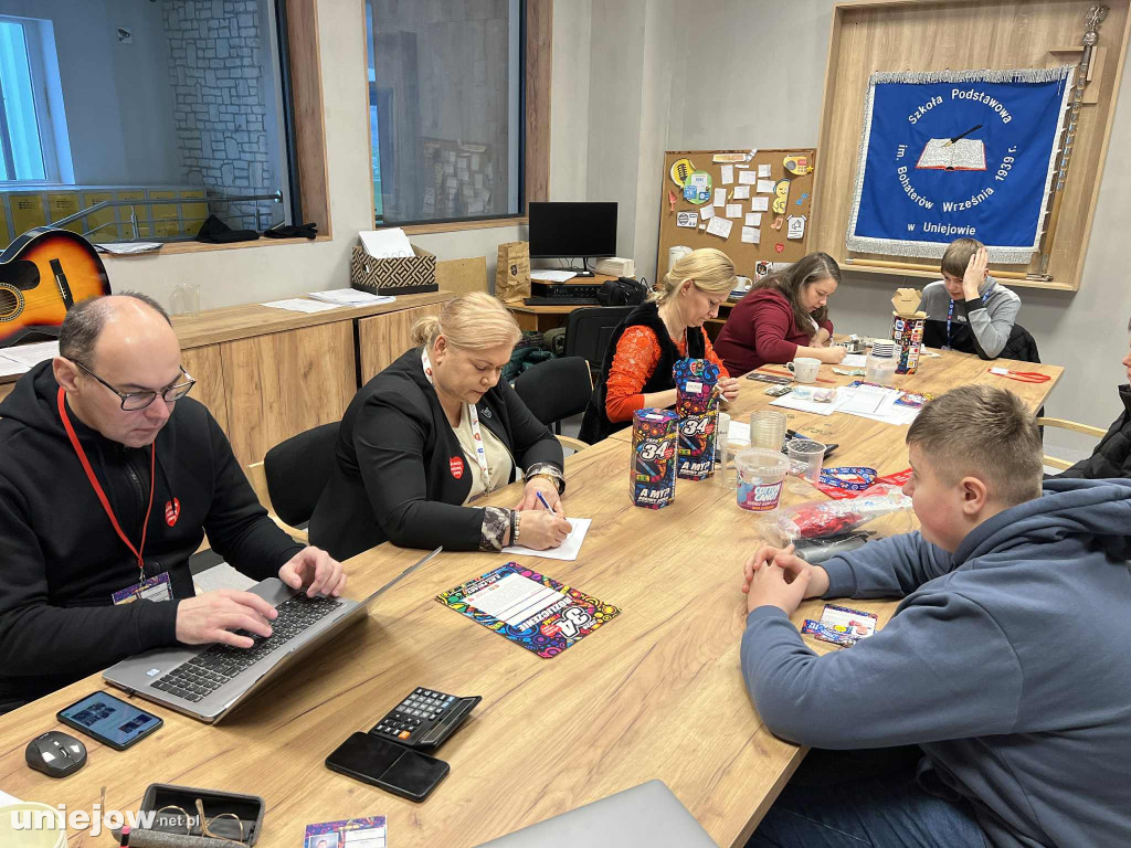 Wielka Orkiestra Świątecznej Pomocy w gminie Uniejów