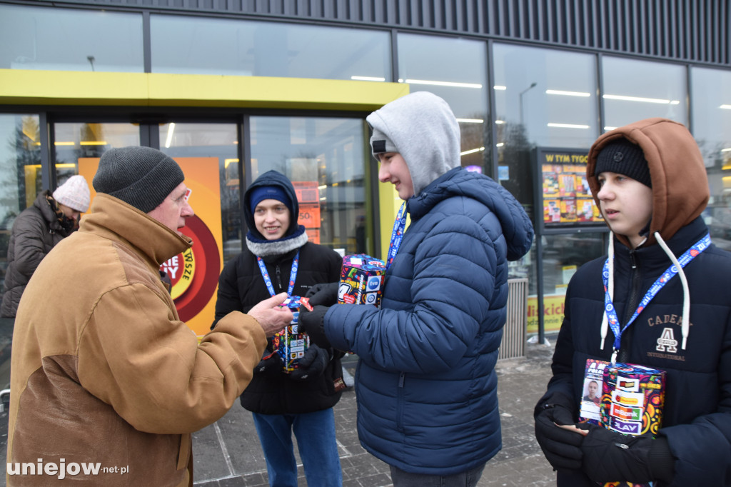 Wielka Orkiestra Świątecznej Pomocy w gminie Uniejów