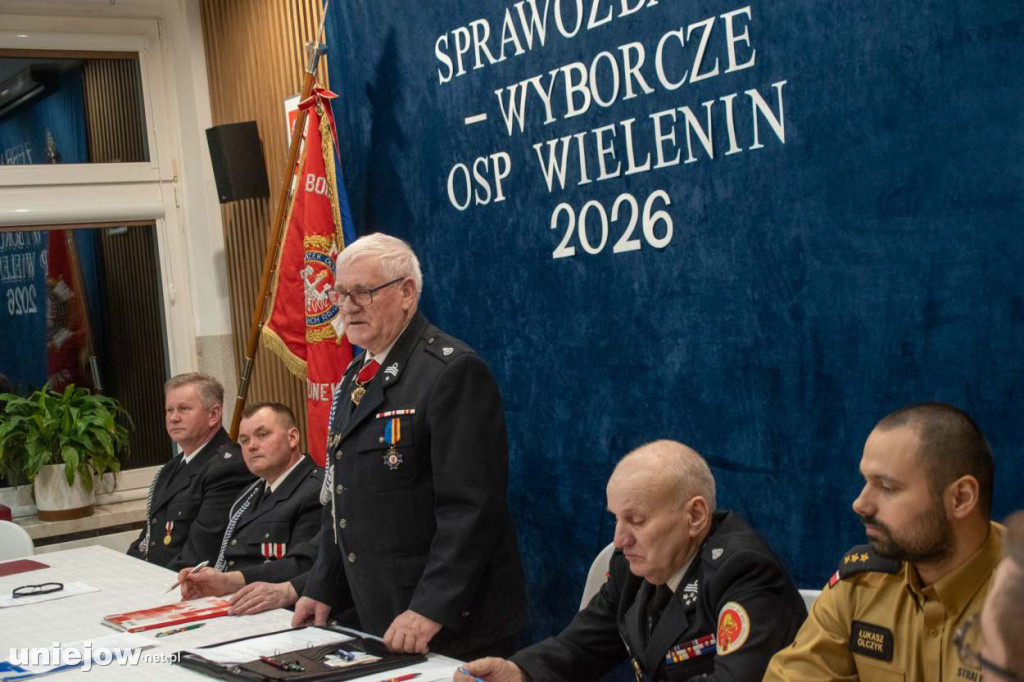 Relacja z zebrania wyborczego OSP Wielenin