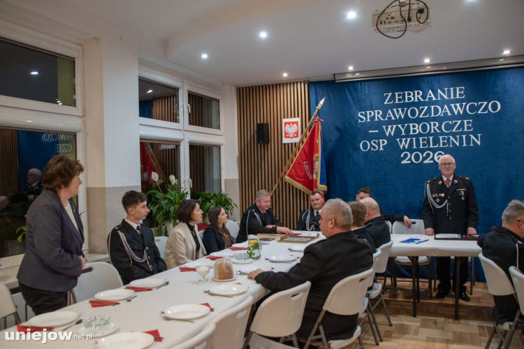 Relacja z zebrania wyborczego OSP Wielenin