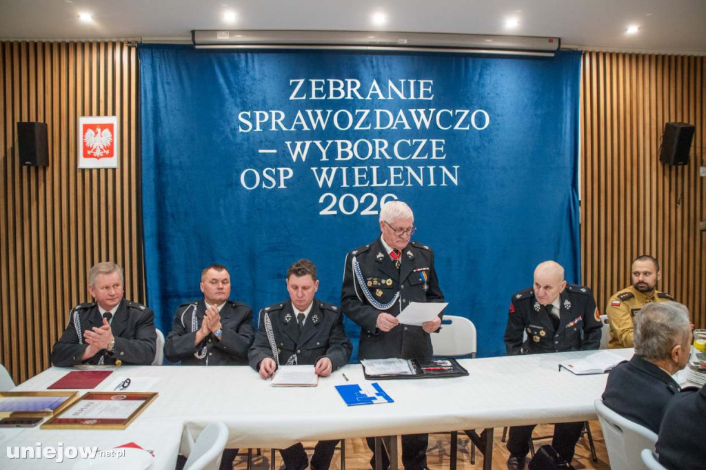 Relacja z zebrania wyborczego OSP Wielenin