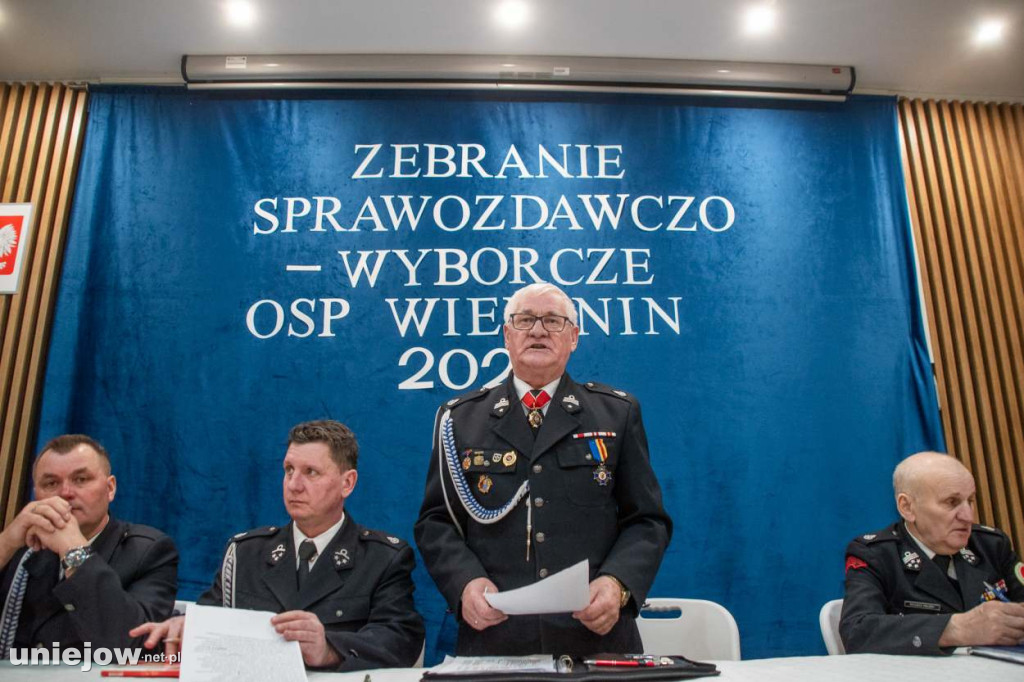 Relacja z zebrania wyborczego OSP Wielenin