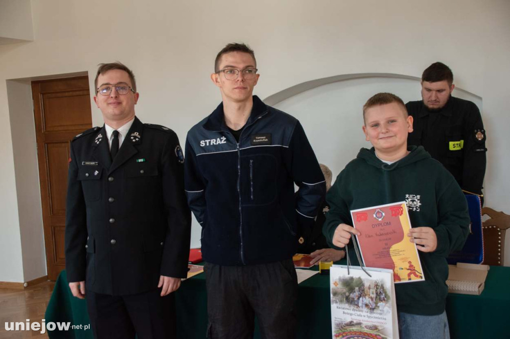 Gminny etap konkursu strażackiego