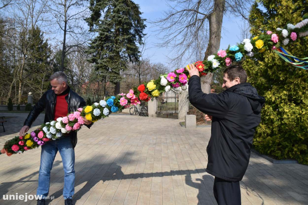 Palmy wielkanocne w parafii w Wilamowie