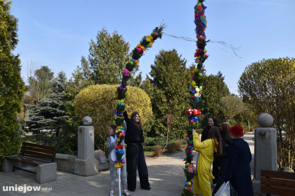 Palmy wielkanocne w parafii w Wilamowie