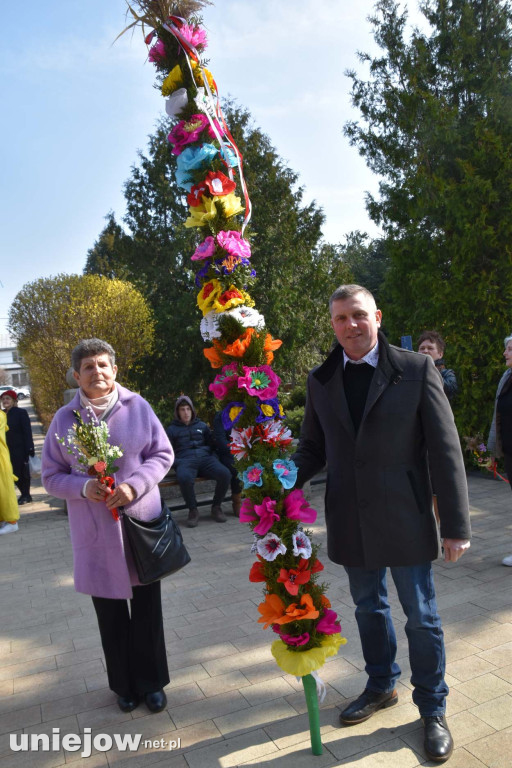 Palmy wielkanocne w parafii w Wilamowie