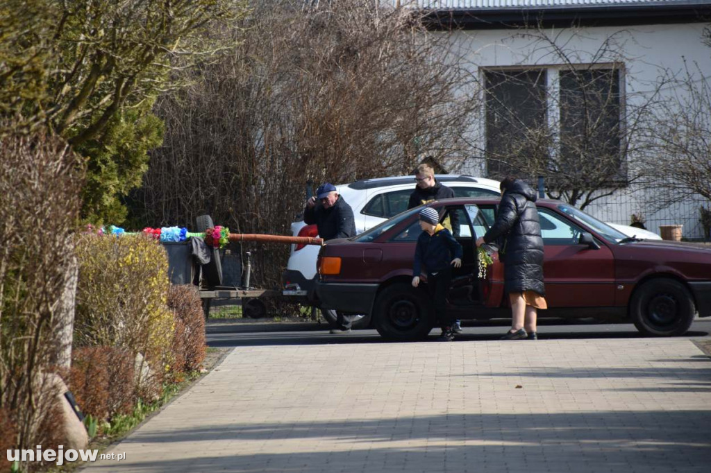 Palmy wielkanocne w parafii w Wilamowie