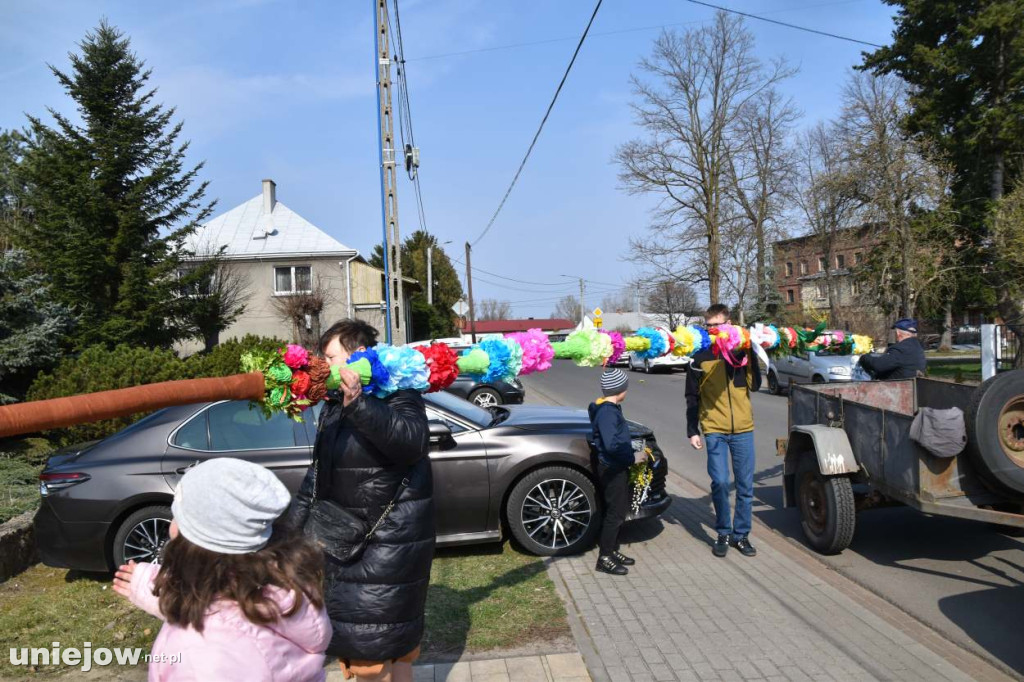 Palmy wielkanocne w parafii w Wilamowie