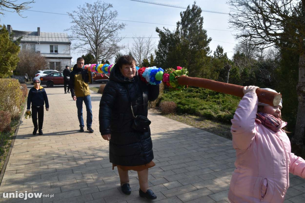 Palmy wielkanocne w parafii w Wilamowie