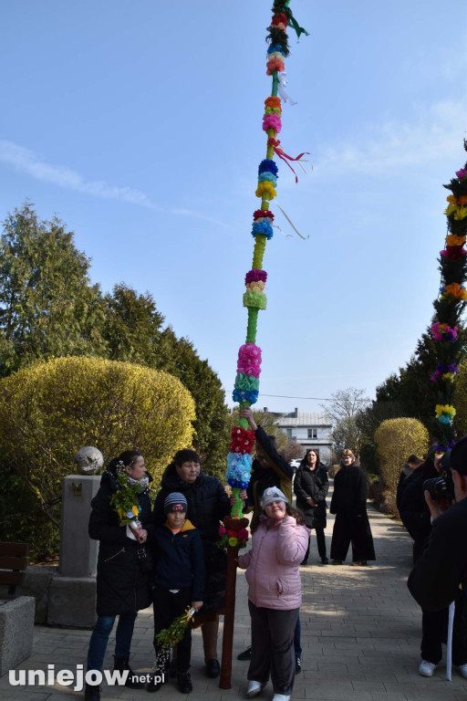 Palmy wielkanocne w parafii w Wilamowie