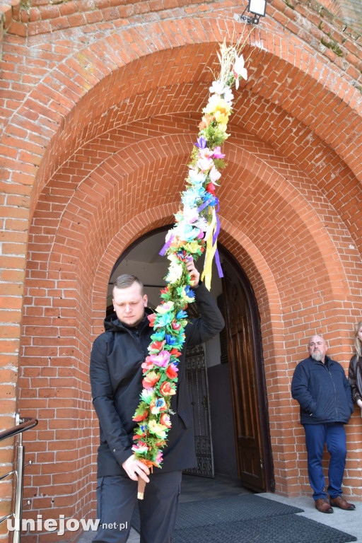 Palmy wielkanocne w parafii w Wilamowie