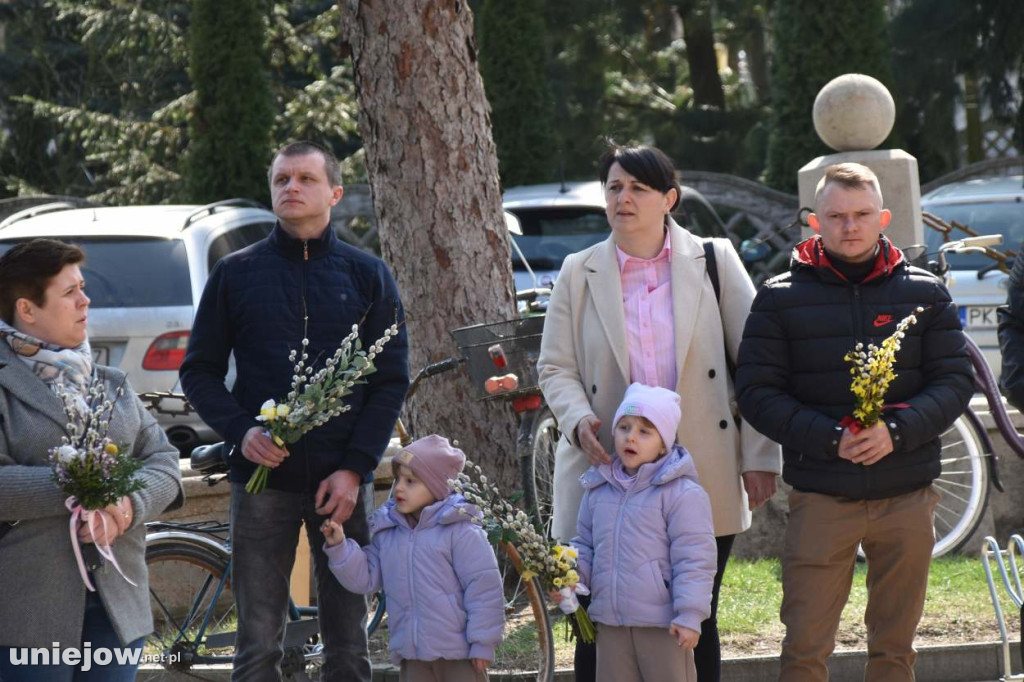 Palmy wielkanocne w parafii w Wilamowie