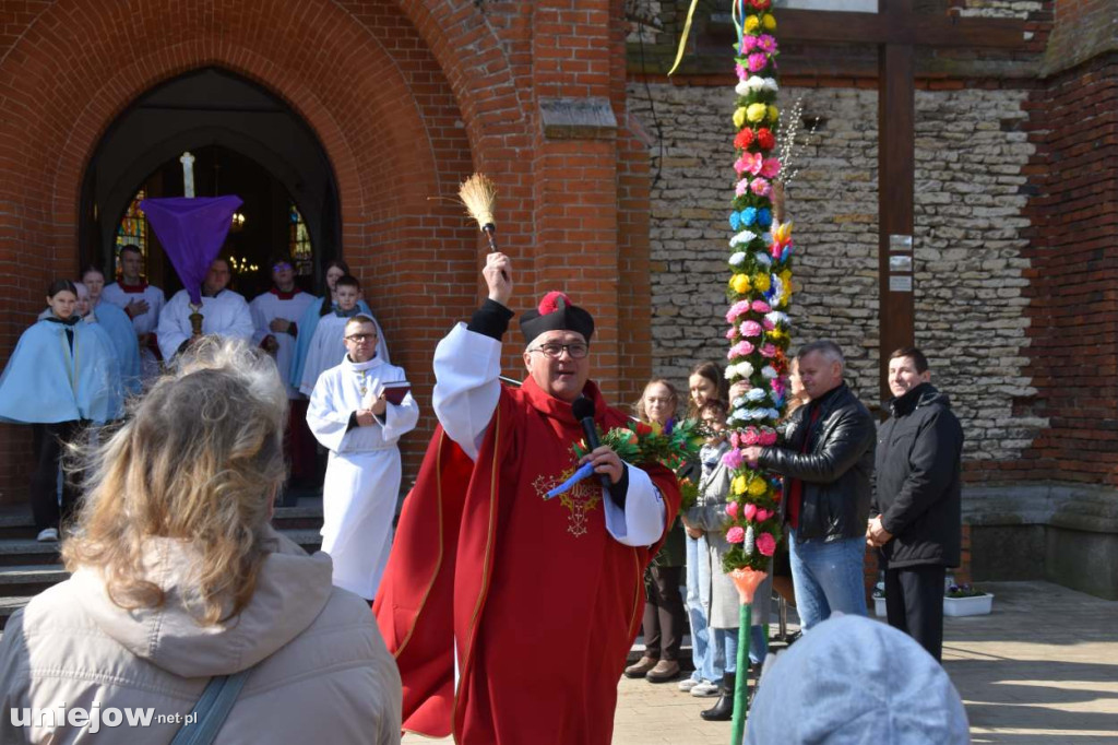 Palmy wielkanocne w parafii w Wilamowie