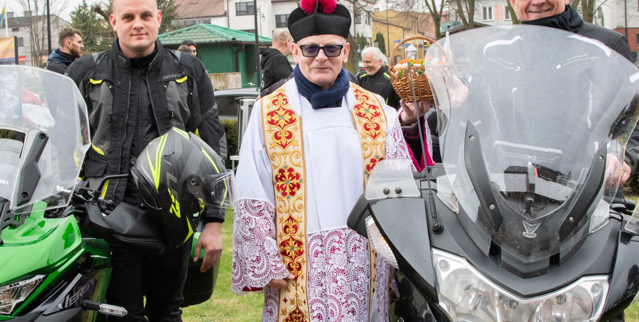 Motoświęconka w Uniejowie