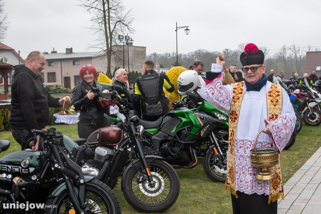 Motoświęconka w Uniejowie
