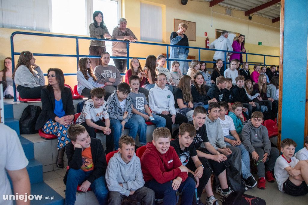 Zawodnicy Widzewa poprowadzili lekcję WF