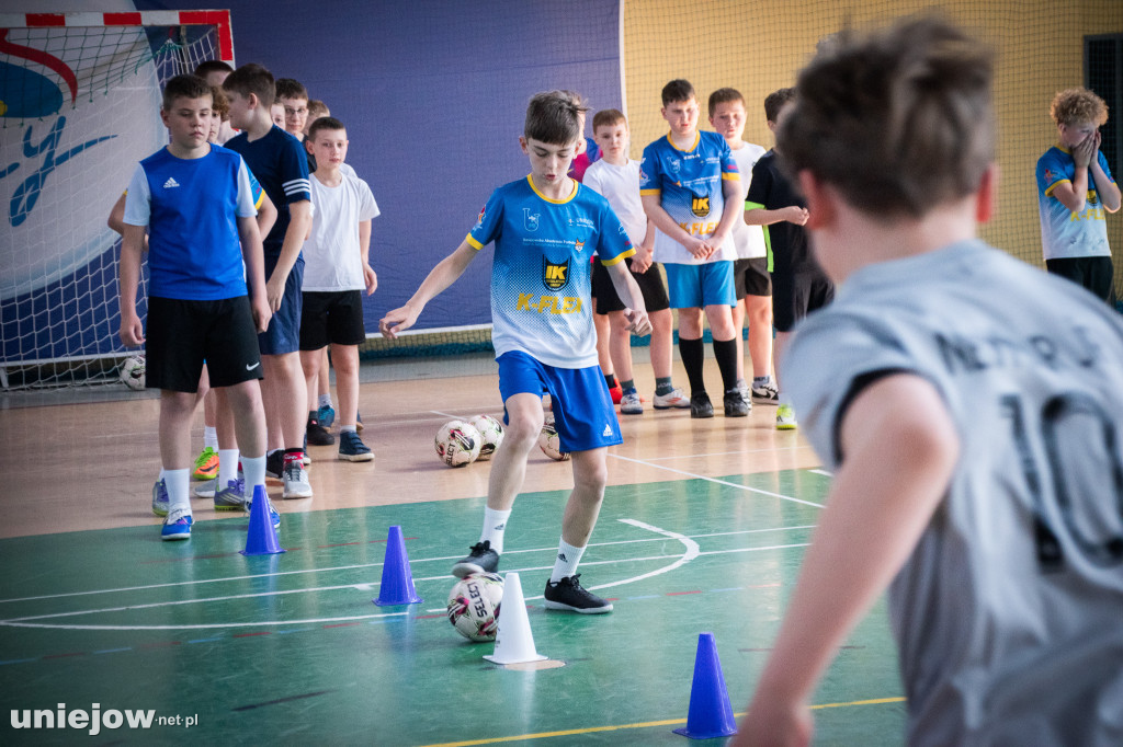 Zawodnicy Widzewa poprowadzili lekcję WF