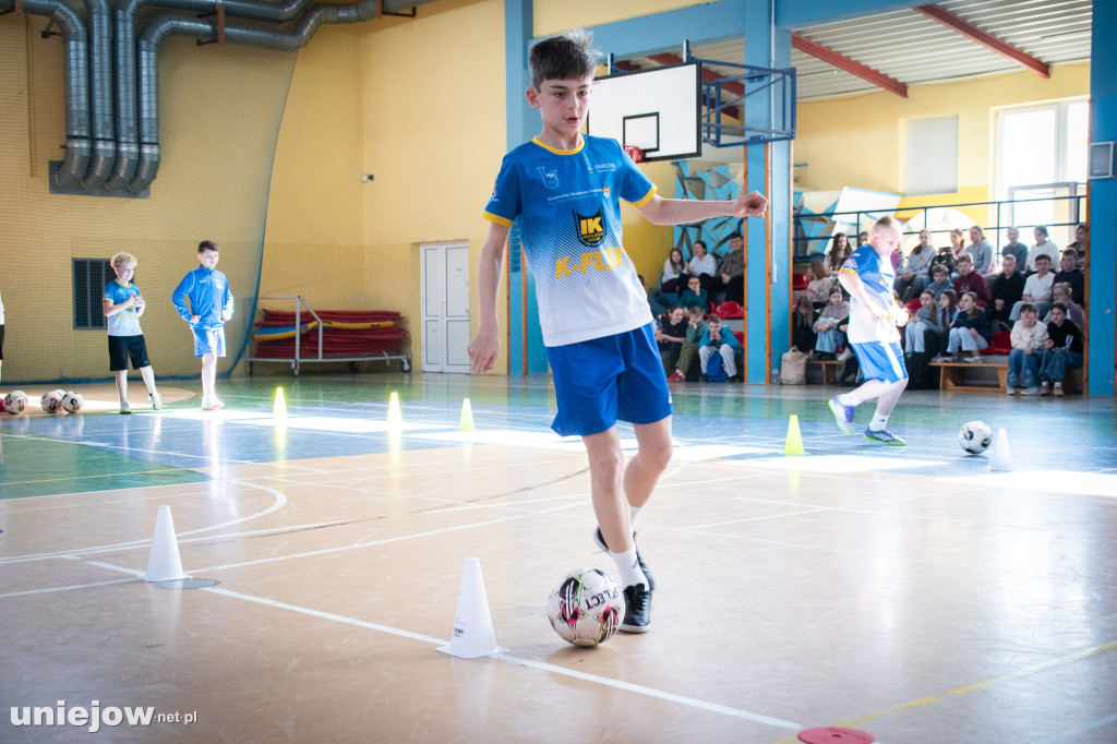 Zawodnicy Widzewa poprowadzili lekcję WF
