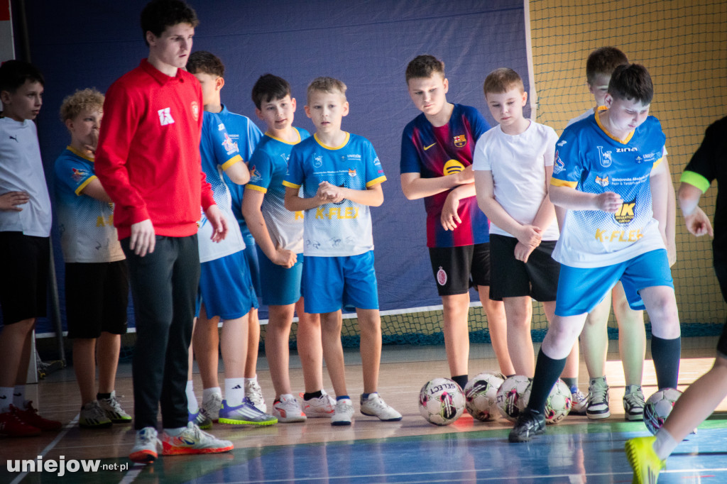 Zawodnicy Widzewa poprowadzili lekcję WF