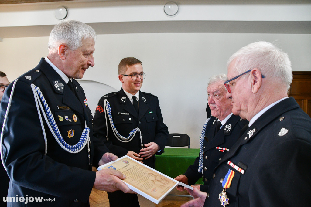 Strażacy z Gminy Uniejów wybrali władze na nową kadencję