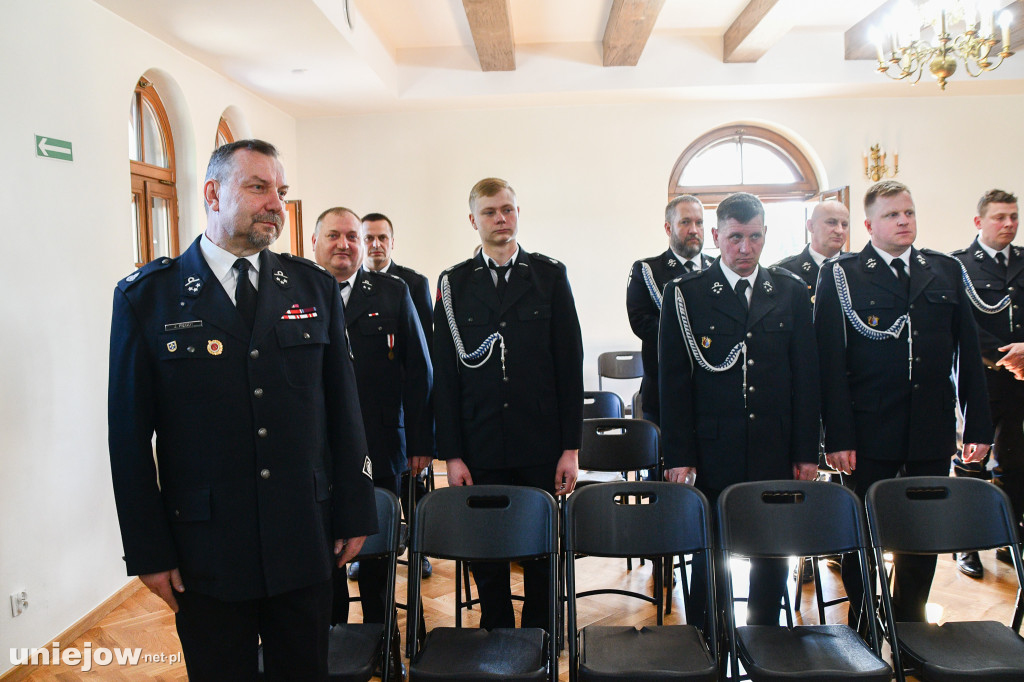 Strażacy z Gminy Uniejów wybrali władze na nową kadencję
