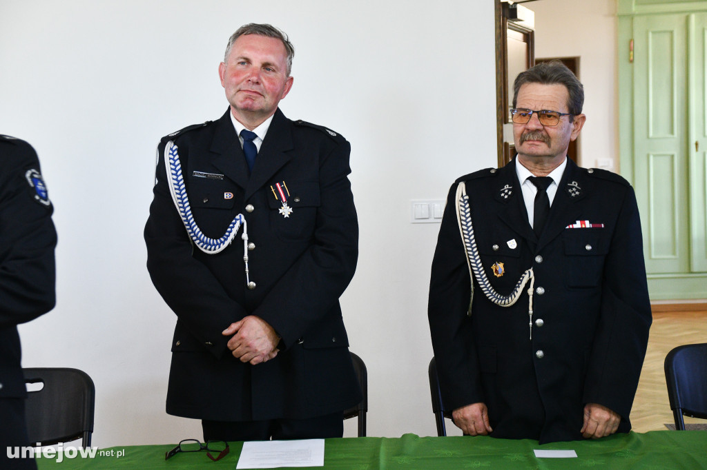 Strażacy z Gminy Uniejów wybrali władze na nową kadencję