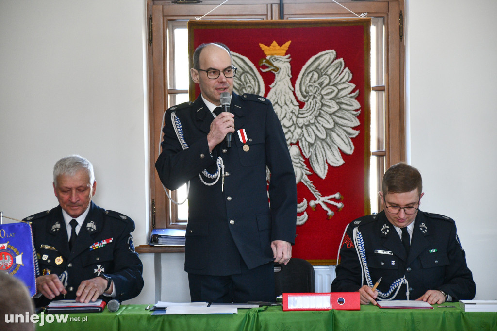 Strażacy z Gminy Uniejów wybrali władze na nową kadencję