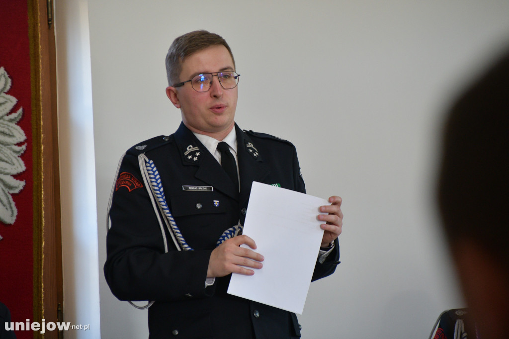 Strażacy z Gminy Uniejów wybrali władze na nową kadencję