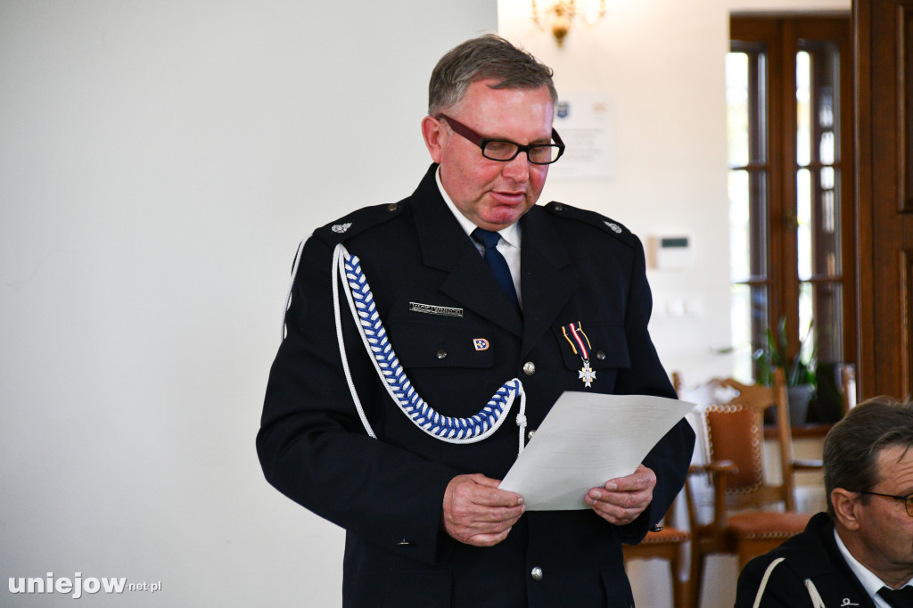 Strażacy z Gminy Uniejów wybrali władze na nową kadencję