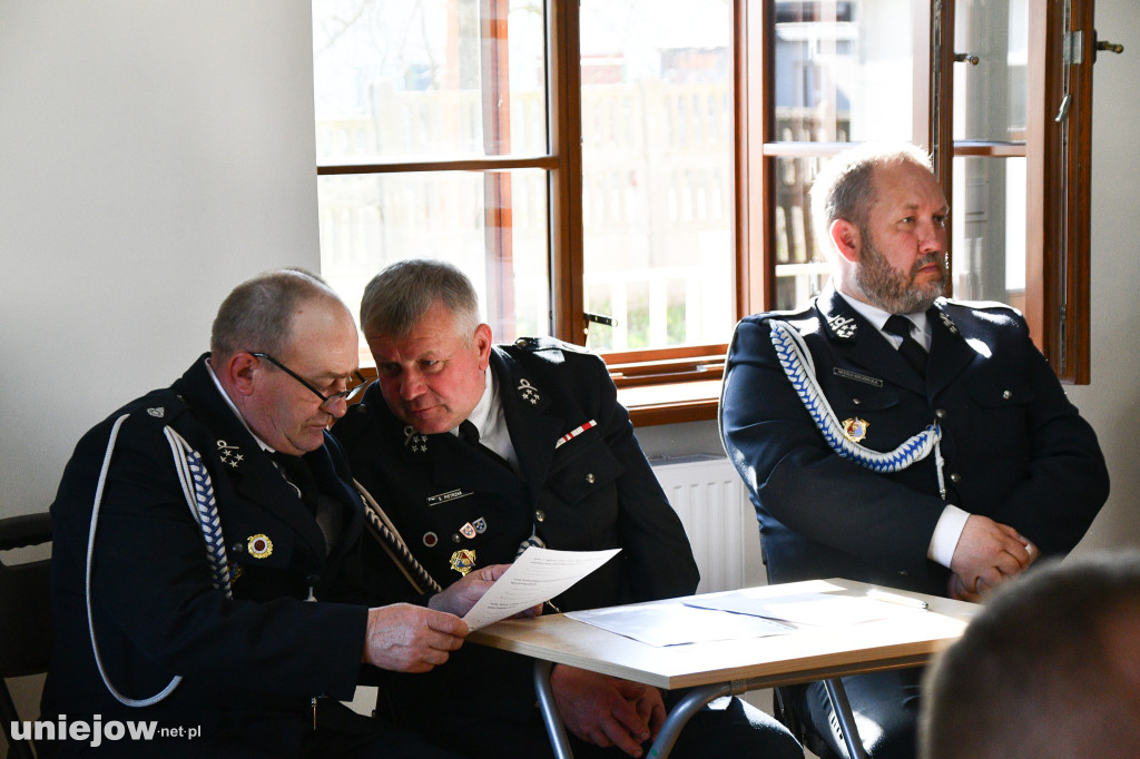 Strażacy z Gminy Uniejów wybrali władze na nową kadencję