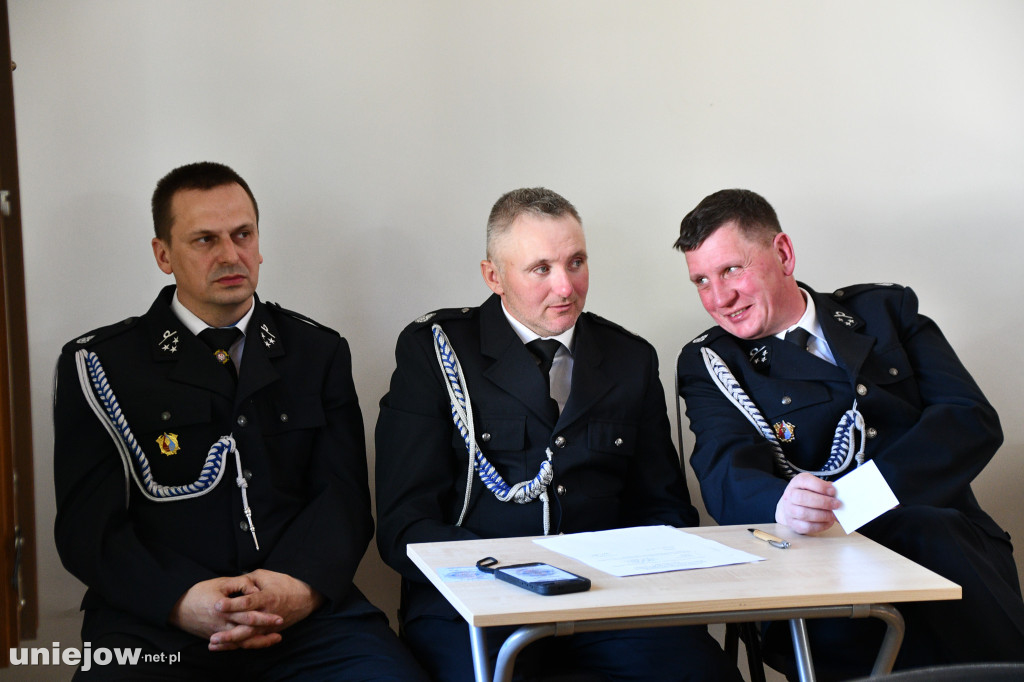 Strażacy z Gminy Uniejów wybrali władze na nową kadencję