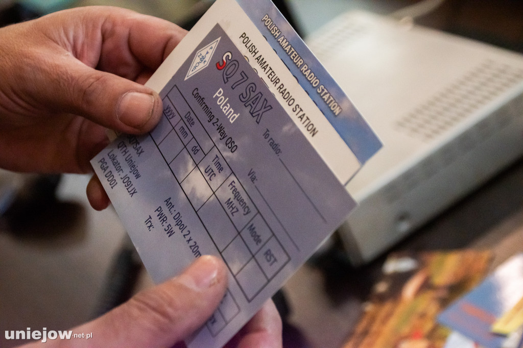 Spotkanie z krótkofalowcem z Piotrem Osiewalskim