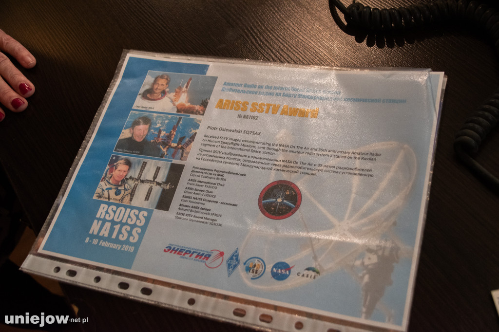 Spotkanie z krótkofalowcem z Piotrem Osiewalskim