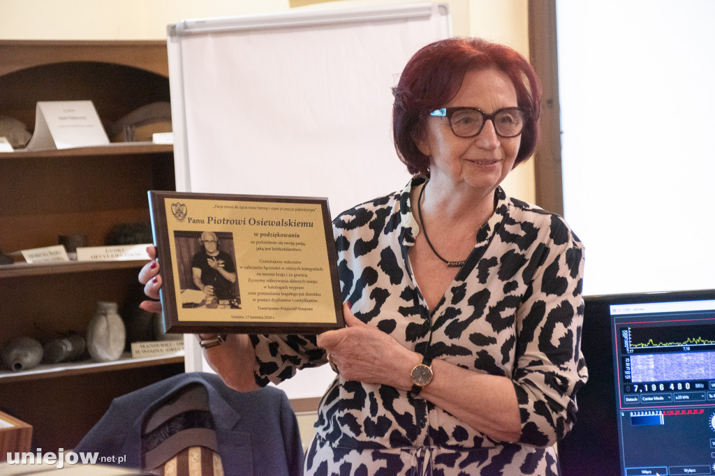 Spotkanie z krótkofalowcem z Piotrem Osiewalskim