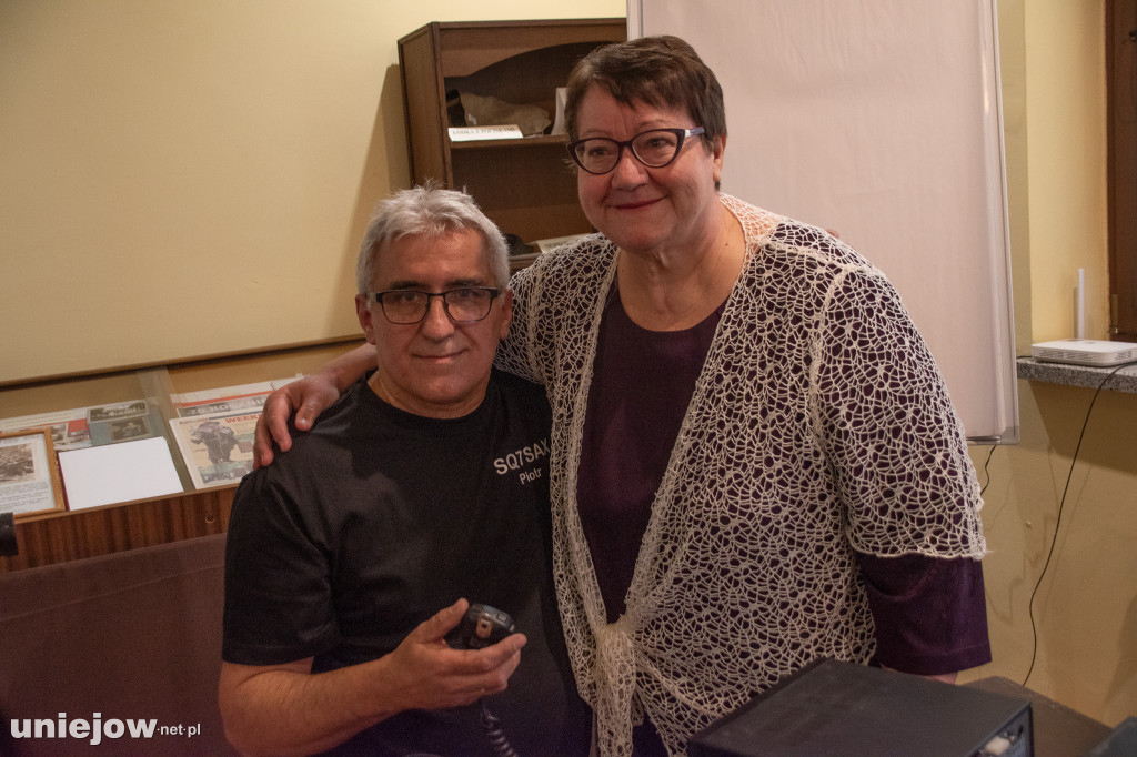 Spotkanie z krótkofalowcem z Piotrem Osiewalskim