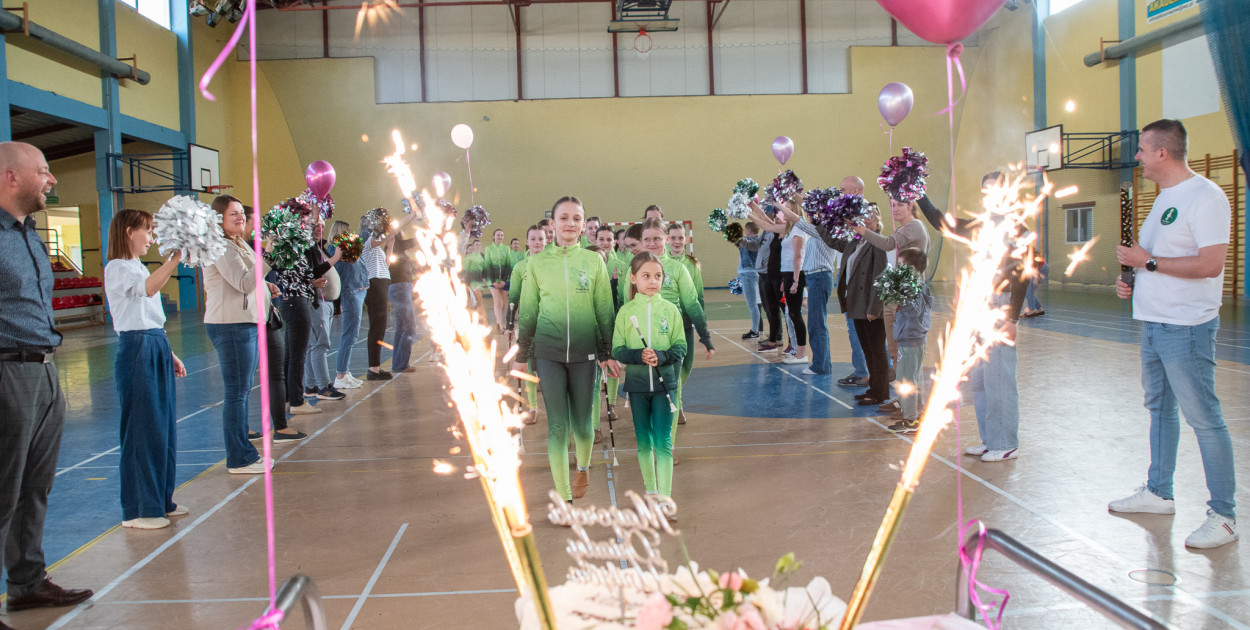 Mażoretki Driady świętowały Dzień Tańca