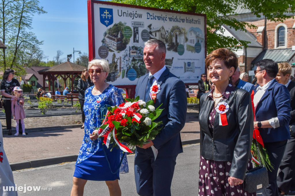 Święto 3 Maja w Uniejowie