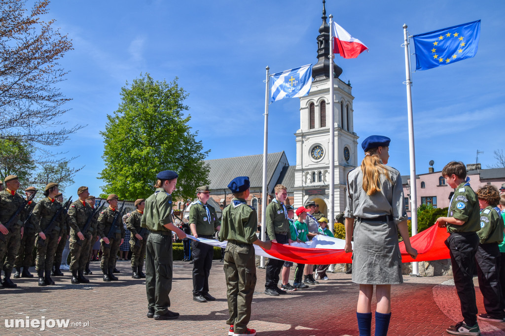 Święto 3 Maja w Uniejowie