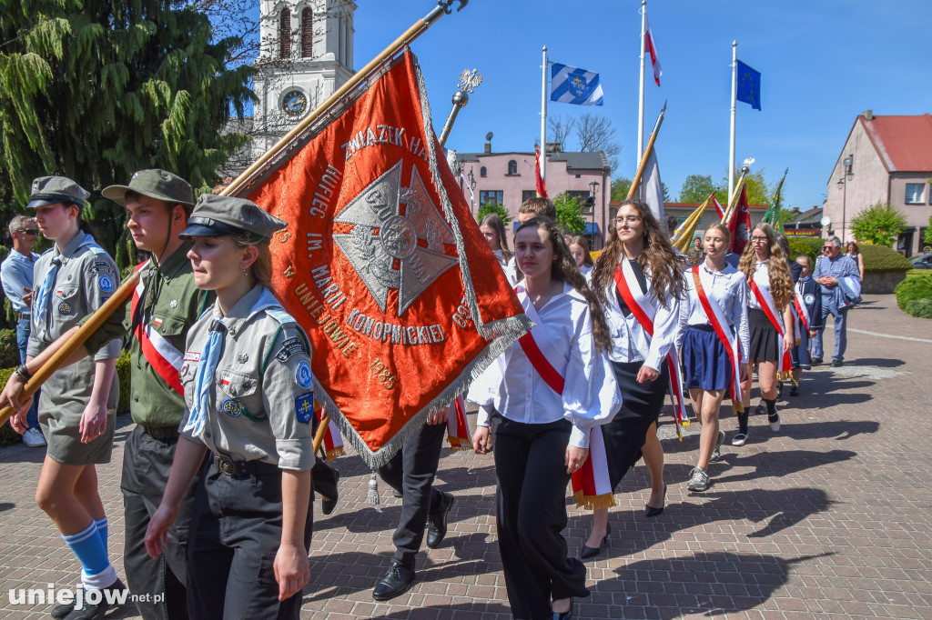Święto 3 Maja w Uniejowie