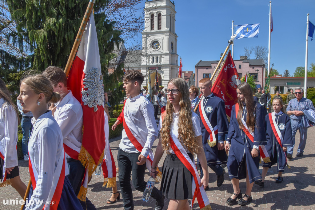 Święto 3 Maja w Uniejowie