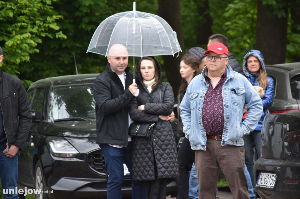 Band Uniejów zagrał koncert przy Termach