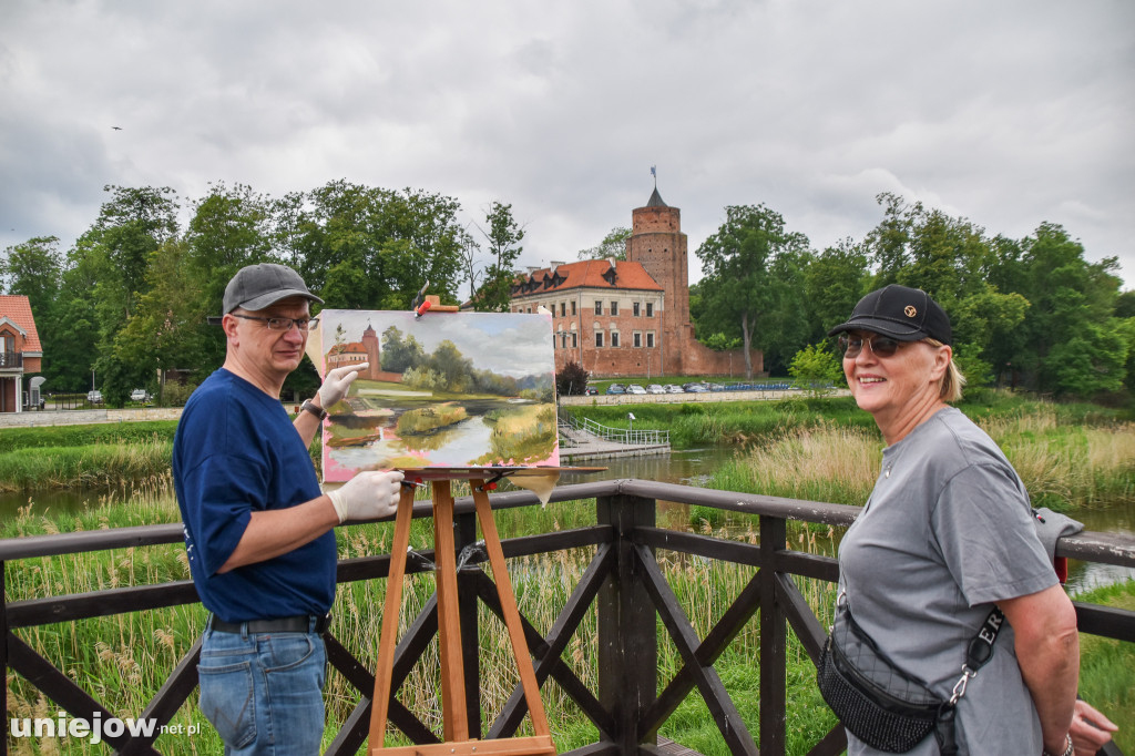 Malarski plener w Uniejowie