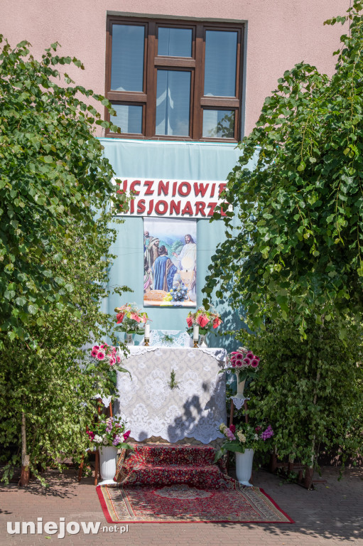 Procesja Bożego Ciała w Uniejowie