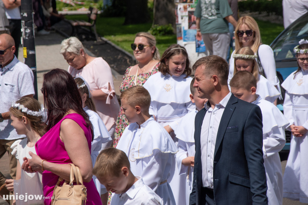 Procesja Bożego Ciała w Uniejowie