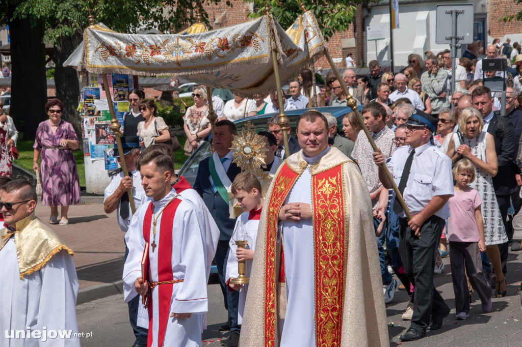 Procesja Bożego Ciała w Uniejowie