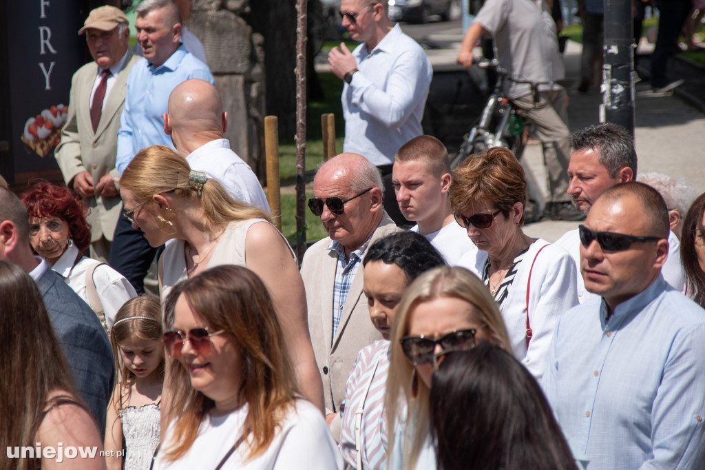 Procesja Bożego Ciała w Uniejowie