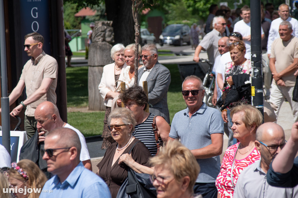 Procesja Bożego Ciała w Uniejowie