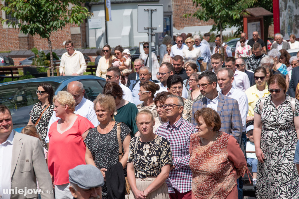 Procesja Bożego Ciała w Uniejowie