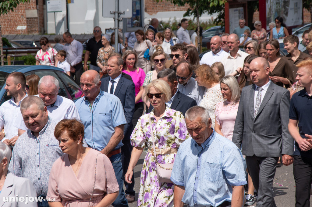 Procesja Bożego Ciała w Uniejowie