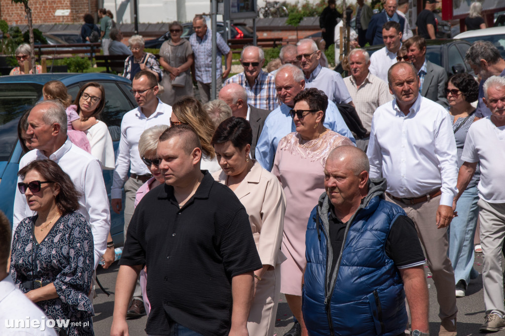 Procesja Bożego Ciała w Uniejowie